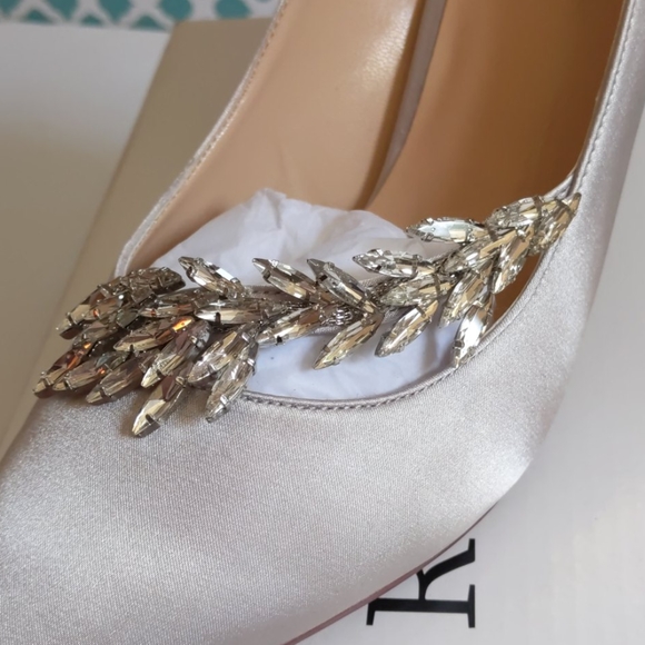 Silver with CZ's work across front - Picture 4 of 7